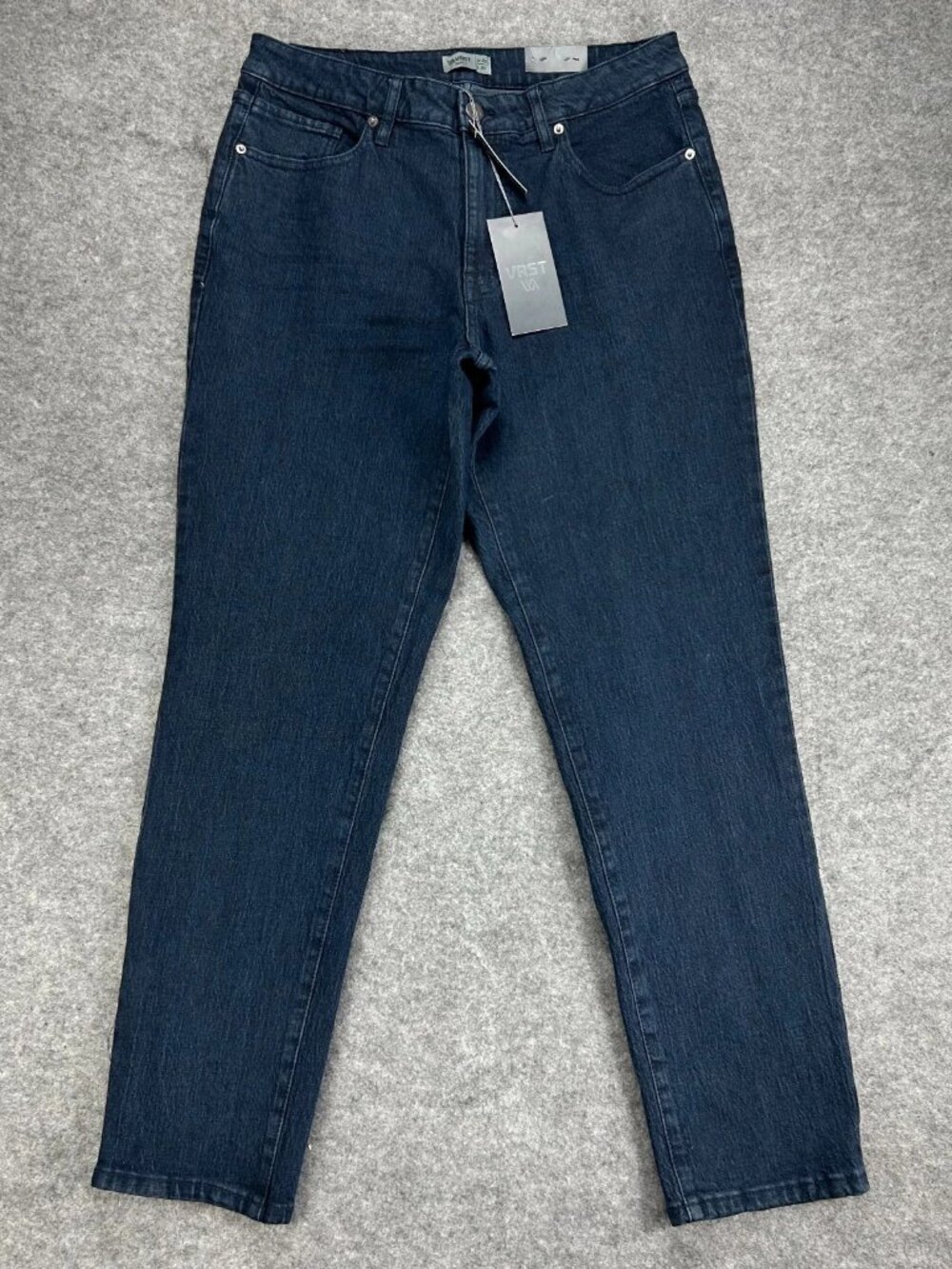 NWT VRST Skinny Jeans Womens 32x30 Indigo Blue Rinse Wash Slim Stretch Fit Denim